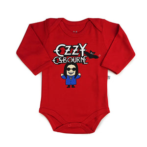 Body Manga Longa Ozzy Ozbourne