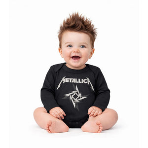Body Manga Longa Metallica
