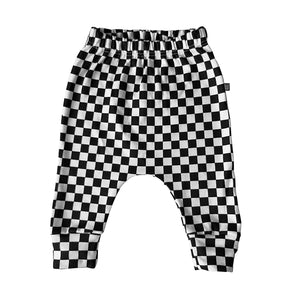 Calça Saruel Bebê Xadrez Quadriculada