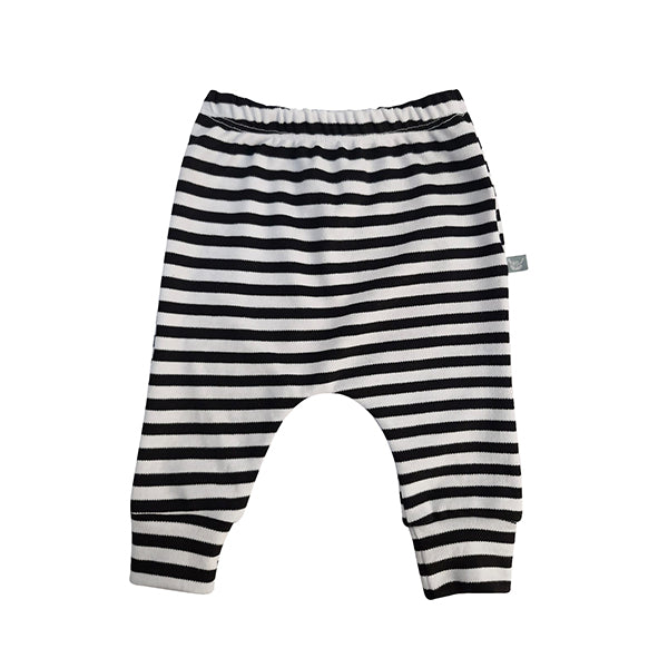 Calça Saruel Listrada Preta