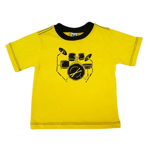 Camiseta Infantil Bateria Estilizada