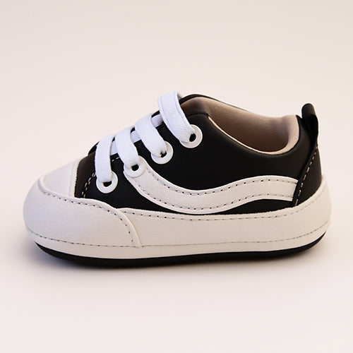 Tenis Baby Street Star Preto Estilo Vans